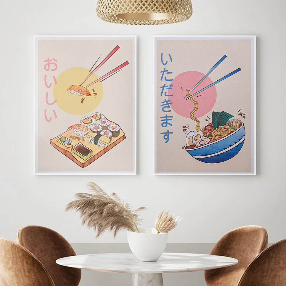 ห้องครัวสไตล์ญี่ปุ่นอาหารโปสเต - Japanese Lifestyle And Food บทวิจารณ์และราคา