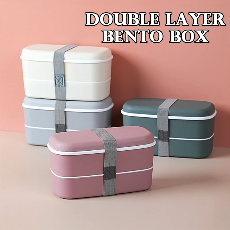 กล่องเบนโตะสองชั้นสำหรับเด็กกล - Bento Box Two Tier บทวิจารณ์และราคา