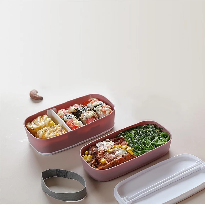 กล่องเบนโตะสองชั้นสำหรับเด็กกล - Bento Box Two Tier บทวิจารณ์และราคา