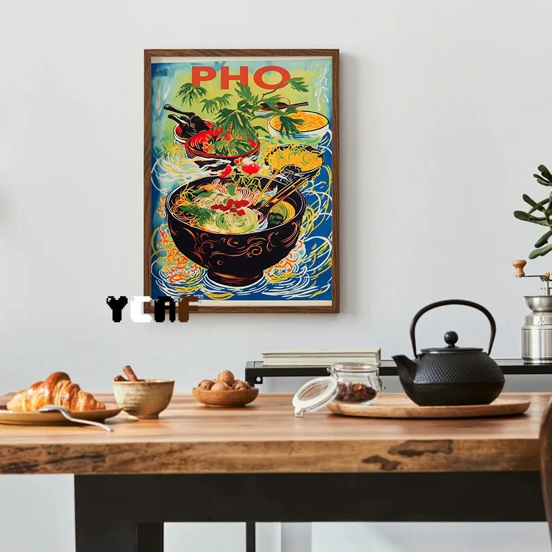 โปสเตอร์อาหารญี่ปุ่นวินเทจพิมพ - Japanese Lifestyle And Food บทวิจารณ์และราคา