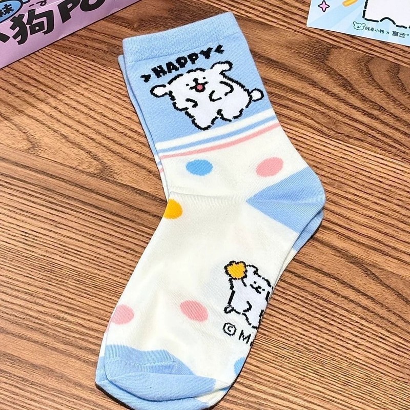 ถุงเท้าผู้หญิงสไตล์มอลตา ลายพิ - Japanese Lifestyle Goods บทวิจารณ์และราคา