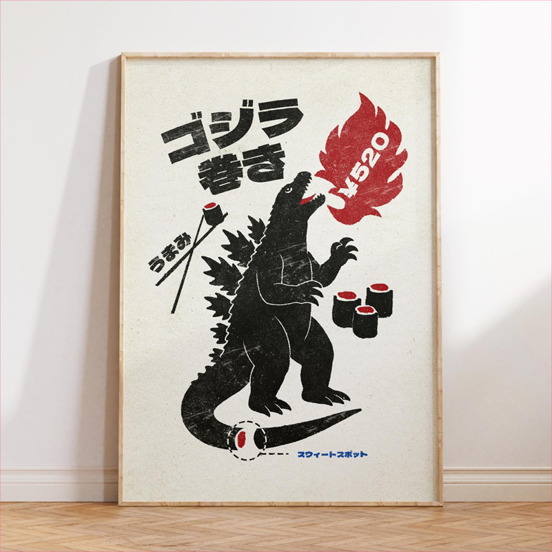 โปสเตอร์ศิลปะอาหารญี่ปุ่น ภาพพ - Japanese Lifestyle And Food บทวิจารณ์และราคา