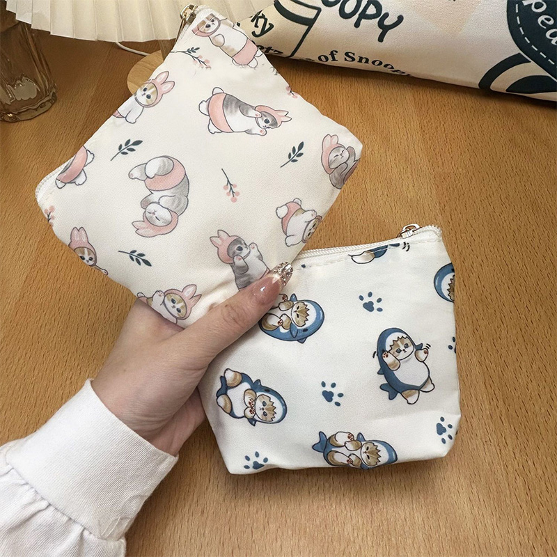 กระเป๋าเครื่องสำอางลายแมวฉลามส - Japanese Lifestyle Goods บทวิจารณ์และราคา