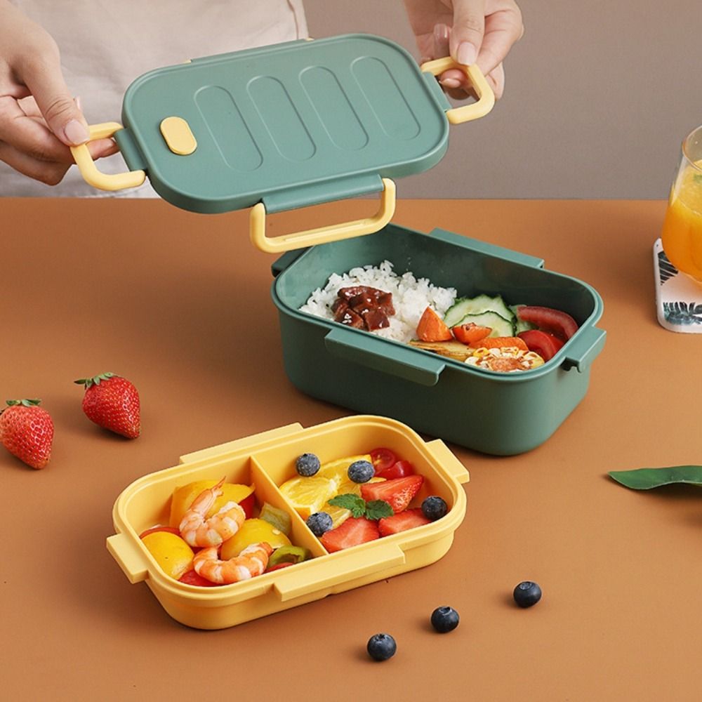 กล่องข้าวสองชั้นสองช่อง ใช้กับ - Bento Box Two Tier บทวิจารณ์และราคา