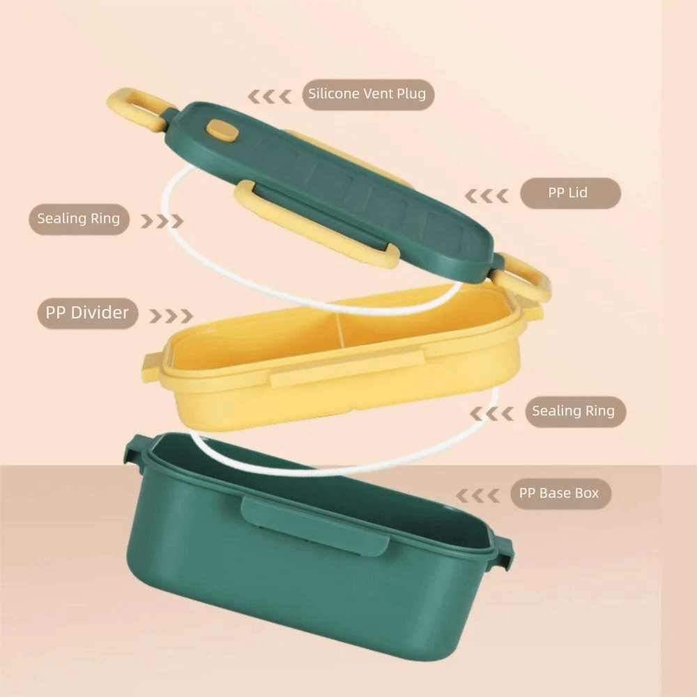 กล่องข้าวสองชั้นสองช่อง ใช้กับ - Bento Box Two Tier บทวิจารณ์และราคา
