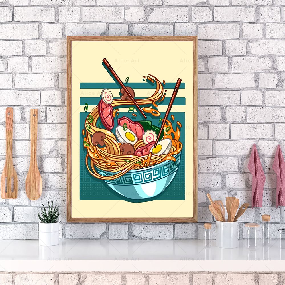 สไตล์ญี่ปุ่นโปสเตอร์ครัวอาหารภ - Japanese Lifestyle And Food บทวิจารณ์และราคา